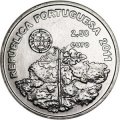 Португалия 2,5 евро 2011 год - ЮНЕСКО. Ландшафт и культура виноделия острова Пику