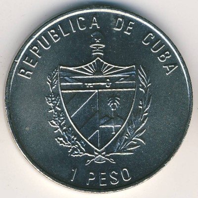 Куба 1 песо 2000 год