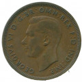 Великобритания 1/2 пенни 1946 год