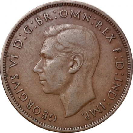 Великобритания 1 пенни 1940 год