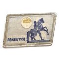 Значок Ленинград. Скульптор П.К. Клодт. Аничков мост (переливной)