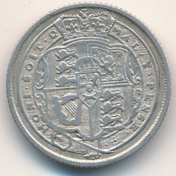 Великобритания 6 пенсов 1817 год
