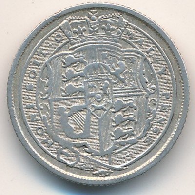 Великобритания 6 пенсов 1817 год