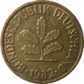 ФРГ 5 пфеннигов 1982 год - J