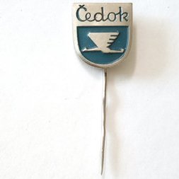 Значок-иголка Чехословакия ЧССР. Бюро путешествий "Чедок" (Cedok)