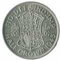 Великобритания 1/2 кроны 1945 год - Король Георг VI