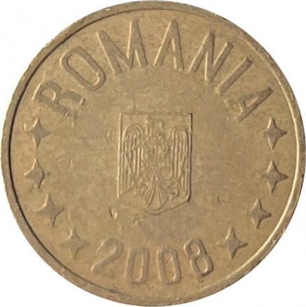 Румыния 50 бани 2008 год