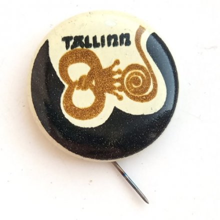 Значок-иголка Таллин. Tallinn