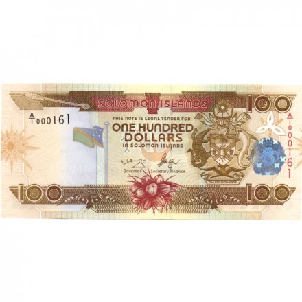 Соломоновы острова 100 долларов 2006 год - UNC