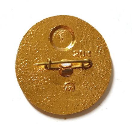 Значок XX (20) съезд ВЛКСМ. Ленин