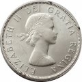 Канада 1 доллар 1961 год - Каноэ
