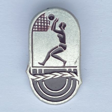 Значок. Спорт. Виды спорта. Волейбол