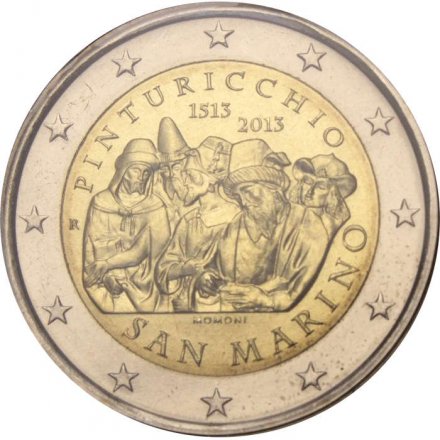 Сан-Марино 2 евро 2013 год - Пинтуриккьо