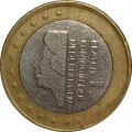 Нидерланды 1 евро 2000 год
