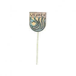 Значок-иголка Эстония. Вильянди. Viljandi