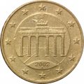 Германия 10 евроцентов 2002 год (A)