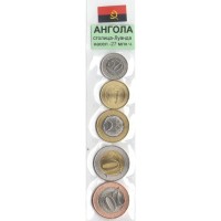Набор из 5 монет Ангола 2012 - 2014 год
