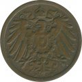 Германия 2 пфеннига 1916 год (D)