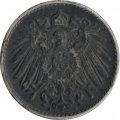 Германия 5 пфеннигов 1918 год (A)