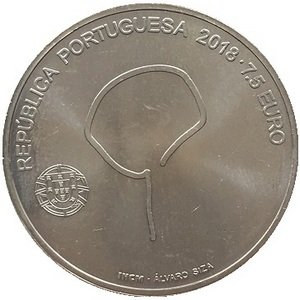 Португалия 7,5 евро 2018 год - Эдуарду Соуту де Моура