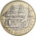 Великобритания 2 фунта 2025 год - RRS Discovery (в буклете)