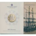 Великобритания 2 фунта 2025 год - RRS Discovery (в буклете)
