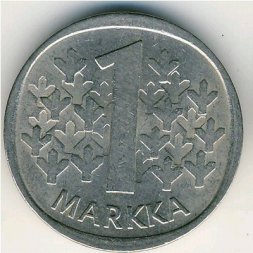 Финляндия 1 марка 1979 год