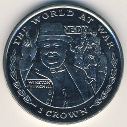 Гибралтар 1 крона 1999 год