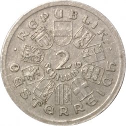 Жетон Австрия 2 шиллинга 1937 год