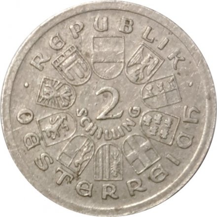 Жетон Австрия 2 шиллинга 1937 год