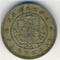 Ямайка 1 фартинг 1889 год