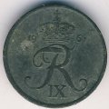 Дания 1 эре 1961 год