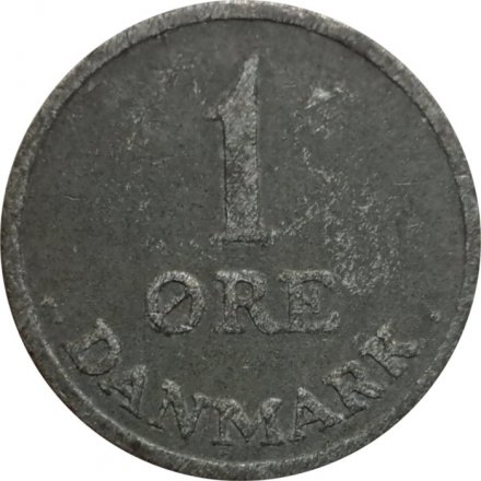 Дания 1 эре 1961 год