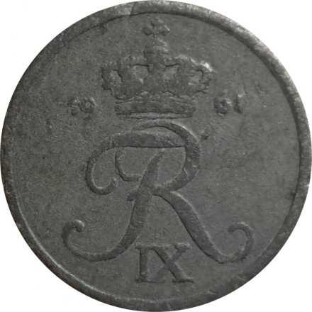 Дания 1 эре 1961 год