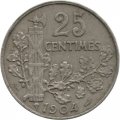 Франция 25 сантимов 1904 год