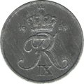 Дания 2 эре 1965 год (цинк)