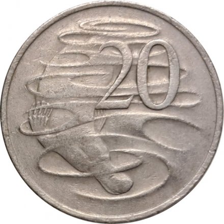 Австралия 20 центов 1975 год - Утконос