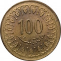 Тунис 100 миллимов 2008 год