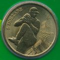 Австралия 5 долларов 2000 год - Олимпийские игры в Сиднее. Бейсбол