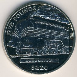 Джерси 5 фунтов 2004 год