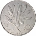 Италия 10 лир 1949 год - Пегас