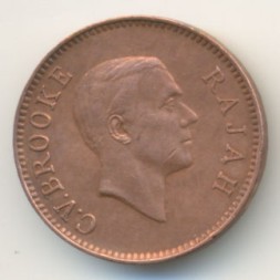 Саравак 1 цент 1930 год