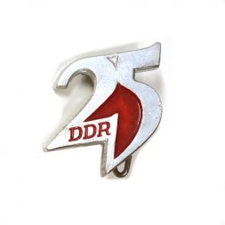 Значок 25 лет ГДР