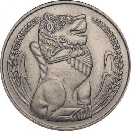 Сингапур 1 доллар 1968 год