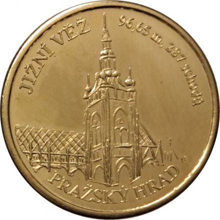 Жетон Чехия. Пражский Град. Колокол Зигмунд 1549