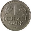 ФРГ 1 марка 1970 год (J)