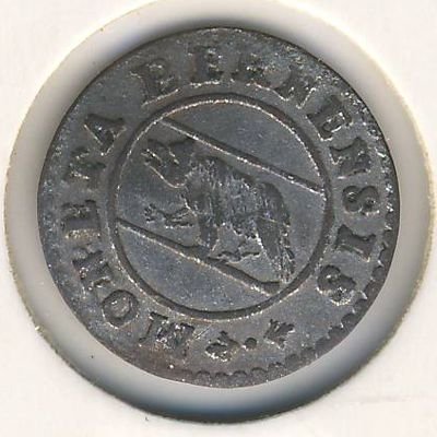 Швейцария 1/2 крейцера 1765 год