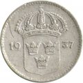 Швеция 10 эре 1937 год