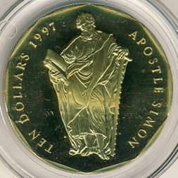 Маршалловы острова 10 долларов 1997 год