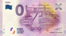 Сборная Перу - Сувенирная банкнота 0 евро 2018 год
